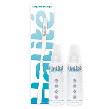 Imagem de Kit 2 Sprays + Limpador de Língua Halité