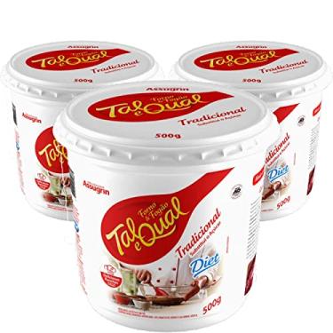 Imagem de Adoçante Pó TAL E QUAL Forno e Fogão 500g (3 Potes)