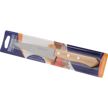 Imagem de Faca Peixeira Tramontina 7P Carbono Cabo Madeira SM