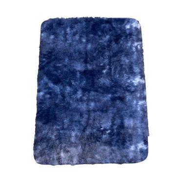 Imagem de Tapete 1,00x1,50 Shaggy Peludinho Costa Ouro Diversas Cores