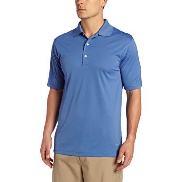 Imagem de Greg Norman Collection ML75 Camisa polo masculina texturizada com interloque liso, Tidal, pequena