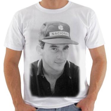 Imagem de Camiseta Camisa Lc 553 Ayrton Senna Do Brasil Formula 1 - Primus