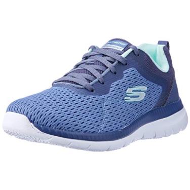 Imagem de Tênis Skechers Lite Azul/Marinho Feminino