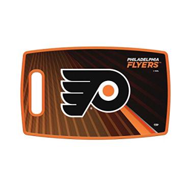 Imagem de Sports Vault NHL Philadelphia Flyers Grande Tábua de Corte, 36,8 cm x 22,8 cm