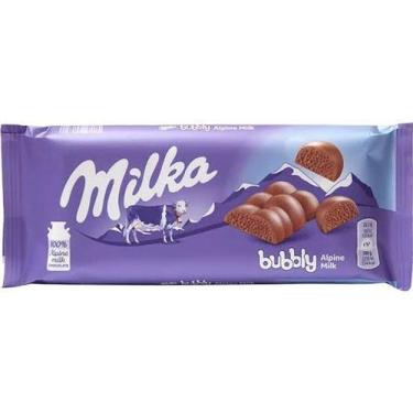 Imagem de Barra De Chocolate Bubbly 100G- Milka