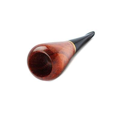 Imagem de MUXIANG Suporte para bocal de charuto filtro de charuto feito à mão jacarandá (48 anéis)