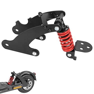 Imagem de MIMIRACLE Kit de suspensão traseira de scooter elétrico compatível com Xiaomi Pro Pro2 scooter elétrico amortecedor de choque conjunto garfo de suspensão traseira -Pro/Pro2 vermelho