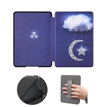 Imagem de Capa macia apenas para Kindle 11ª geração 2022, capa protetora com alça de mão e despertar/hibernar automático, capa à prova d'água não adequada para Kindle de 11ª geração Paperwhite