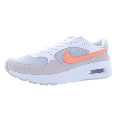 Imagem de Nike T nis de corrida casual infantil Air Max SC CZ5358-100, Branco/Crimson Bliss-Light Violet, 6.5 Big Kid