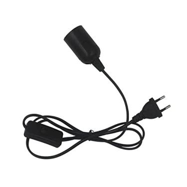 Imagem de Kit Canopla Teto Preto Pendente Lustres Porca M10 Niple 2,5cm