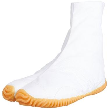 Imagem de Marugo Tabi Boots Ninja Shoes Jikatabi (Outdoor Tabi) MATSURI Jog 6, Branco, 8 X-Wide Women/7 Wide Men