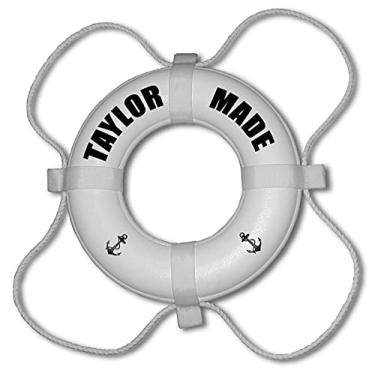 Imagem de Taylor Made Products 600015 Kit de letras de anel da vida do barco, preto