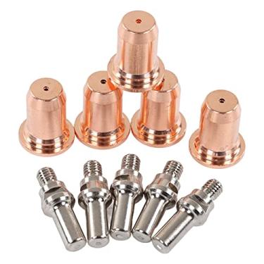 Imagem de 10 Pçs MIG MAG Tocha de Solda Bico MIG Acessório para Pistola de Soldadura 1,1mm para Tocha Cortadora PT60