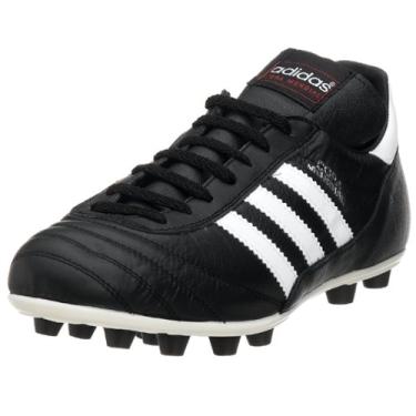Imagem de adidas Tênis de futebol masculino Copa Mundial, Preto/branco, 10.5