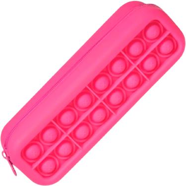 Imagem de Estojo / necessaire de silicone Poosh pop it Pink DAC