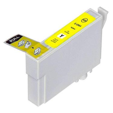 Imagem de Cartucho de Tinta Compatível com Epson T296420 / T296 Amarelo - Para Impressoras Epson XP-241, XP-431, XP-441.13ML