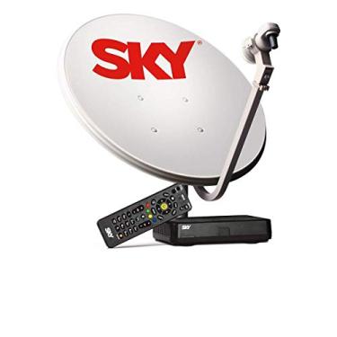 Imagem de SKY Pré-pago HD - Kit Completo + Recarga em DOBRO Digital 45 canais