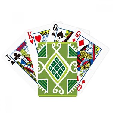 Imagem de DIYthinker Abacaxi México Totems Civilização Antiga Baralho Poker Jogo de Mesa Presente