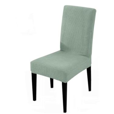 Imagem de Capa elástica para cadeira tamanho universal capa de cadeira grande elástico casa assento cadeiras capas para casa jantar, 4776, pinho verde, 1 peça
