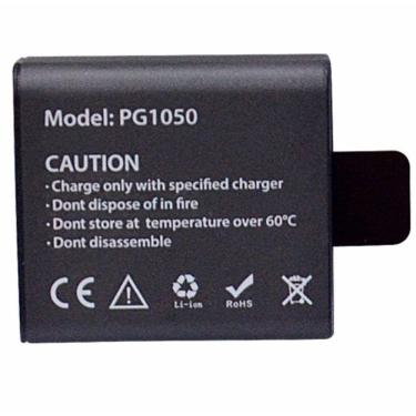 Imagem de Bateria Eken Pg1050 Li-Ion 3.7 V 1050Mah Extra Para Câmera H9r H9rs H6s Sjcam H9rs S60 M10