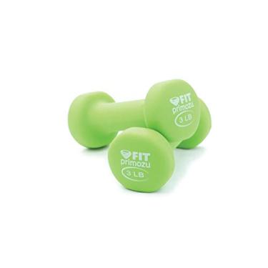 Imagem de Primozu Halteres de neoprene FIT (1,3 kg - verde - par)