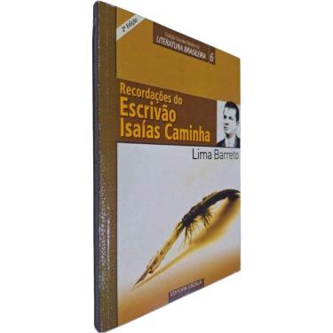 Imagem de Livro Físico Recordações do Escrivão Isaías Caminha Lima Barreto Coleção Grandes Mestres da Literatura Brasileira 6