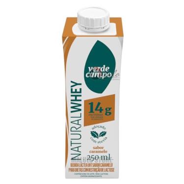 Imagem de Shake Natural Whey Verde Campo Caramelo 14G 250Ml