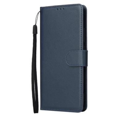 Imagem de Carteira de couro Flip Magneic Phone Cases para Xiaomi para Redmi 12C 11A 10C 10A 10 9T 9 9C 9A 8A 8 7A 7 6 6A 5X 5 5A 5 Plus 4X 4A Capa, Azul, para Redmi 4X