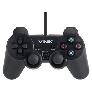 Imagem de Controle Para Pc Com Fio Usb Modelo Play 2 Preto