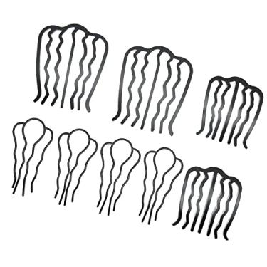 Imagem de Pentes Laterais de Cabelo Vintage 8 Peças Pente de Estilo Grampo de Cabelo
