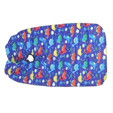 Imagem de Capa de Barbeiro Infantil, Capa de Corte de Cabelo Infantil, Tamanho Ajustável 120 X 110 Cm Com Fecho Confortável Avental de Cabeleireiro Com Padrão de Desenho Animado à Prova