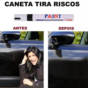 Imagem de Caneta de rotoque em riscos pintura automotiva cor vermelha - SIPA, PR