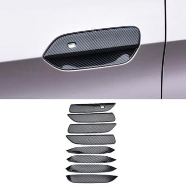 Imagem de For BYD Dolphin 2023-2024 Car Style Door Handle Cover Bowl Trim Frame Sticker Protector Accessories