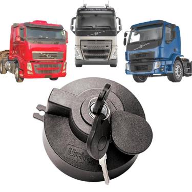 Imagem de Tampa De Combustível Vedada Tanque Plástico Volvo Caminhões [F103]