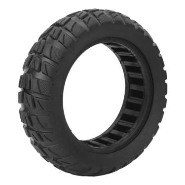 Imagem de Pneu Sólido para Scooter Elétrica de 10 Unidades, Pneu a Vácuo de Borracha para Scooter Elétrica Sem Câmara de Ar 10x2.7-6.5 para Roda Traseira Dianteira