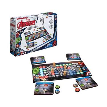 Imagem de Jogo Infantil Desafio dos Heróis Avengers Vingadores Xalingo - 68021