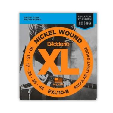 Imagem de Encordoamento Daddarío para Guitarra .010 EXL110-B - Daddario