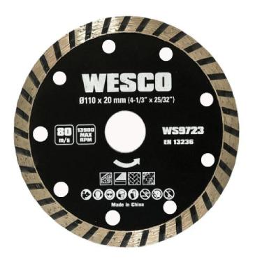 Imagem de Disco diamantado 110x1.2x20mm ws9723 - WESCO, UNIC, UNIC