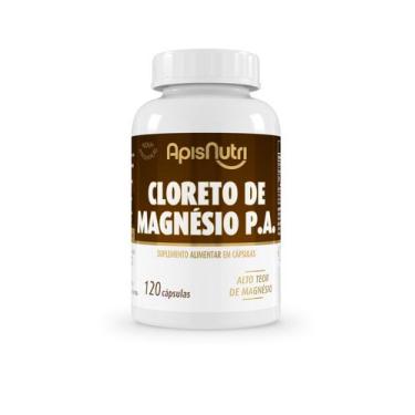 Imagem de Cloreto de Magnésio P.A. 530mg 120 Cáps. Apisnutri - SV