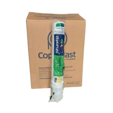 Imagem de Copo Plástico Descartável Água 180 Ml Transparente - Cx c/ 1.000Un - C