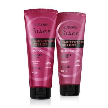 Imagem de Kit eudora siage cauterizacao dos fios shampoo+condicionador
