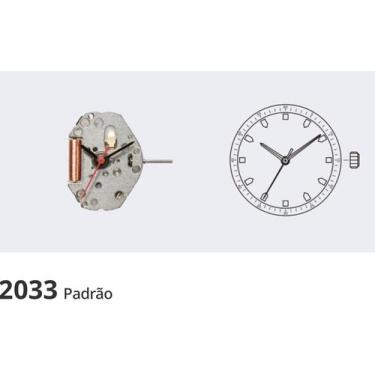 Imagem de 01 Mecanismo Miyota 2033 Padrão