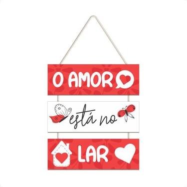 Imagem de Placas Decoração Parede Plaquinha Frases Decorativa Quadro Porta  - Gr