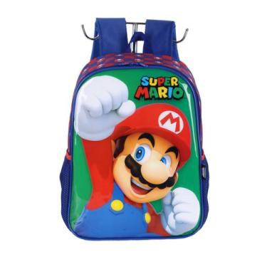Imagem de Mochila De Costas Super Mário - Luxcel