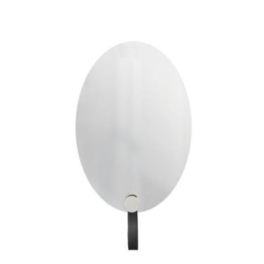 Imagem de Espelho Funcional Hook Branco Com material sintético Preto   60 X 40 C