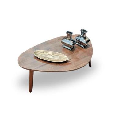 Imagem de Mesa de Centro de Sala Orgânica Wood Paris - Demoglass