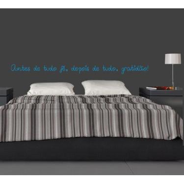 Imagem de Adesivos de Frases Personalizadas 60cm - Imprimax, Azul Céu