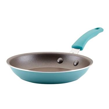Imagem de Rachael Ray Frigideira/frigideira antiaderente Cook + Create, 21 cm, azul agave