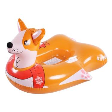 Imagem de Deevoka Tubo de neve inflável Brinquedo de neve Trenó de neve Tubo de neve de inverno portátil Trenós infláveis para esportes ao ar livre Diversão de inverno