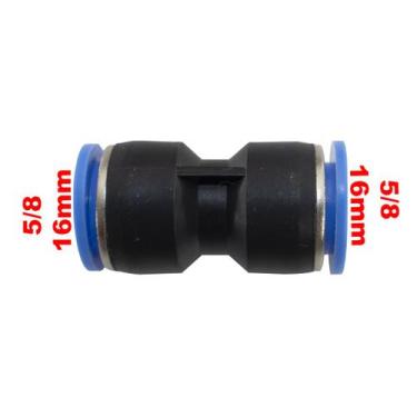 Imagem de Conexão União Emenda Tecalon Plástico 5/8 16mm Universal - PARAISO DAS